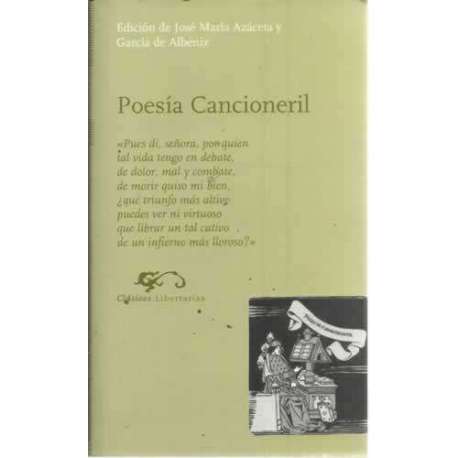 Poesía cancioneril