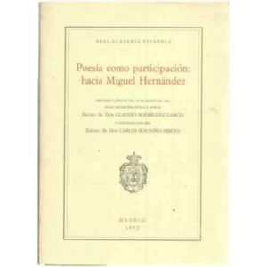 Poesía como participación hacia Miguel Hernández