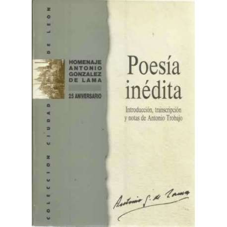 Poesía inédita
