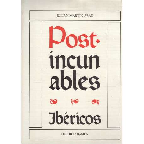 Post incunables. Ibéricos. Adenda. 2 tomos