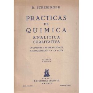 Prácticas de química. Analítica cualitativa