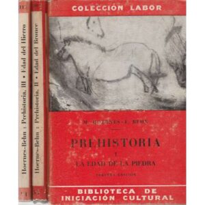 Prehistoria. III Tomos