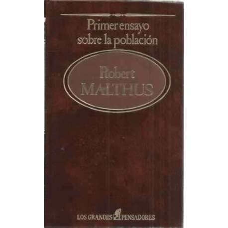PRIMER ENSAYO SOBRE LA POBLACIÓN