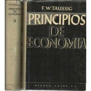 PRINCIPIOS DE ECONOMÍA. 2 tomos
