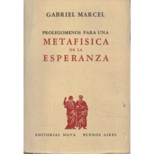 Prolegómenos para una Metafísica de la esperanza