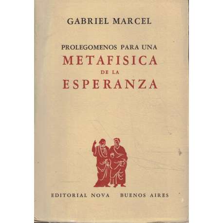 Prolegómenos para una Metafísica de la esperanza