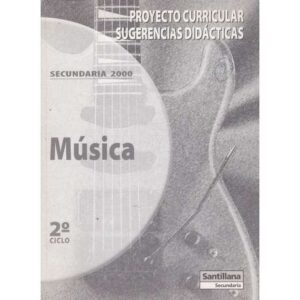 Proyecto curricular. Sugerencias didácticas