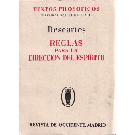 Reglas para la dirección del espíritu