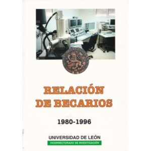 Relación de becarios 1980-1996