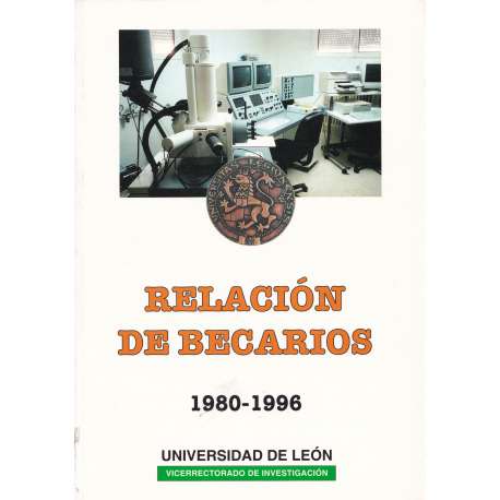 Relación de becarios 1980-1996