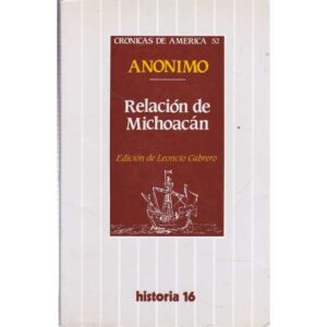 Relación de Michoacán