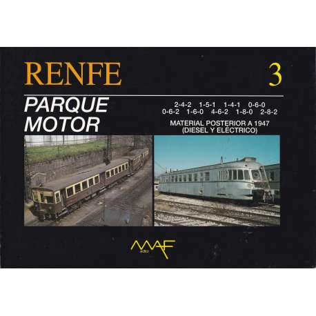 RENFE 3.- Parque motor