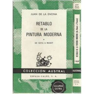 Retablo de la pintura moderna. 2 tomos
