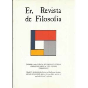 Revista de Filosofía Sevilla, nº12 año VII y nº13 año VII