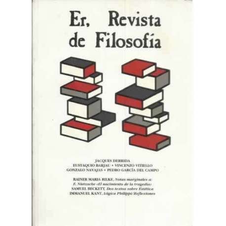 Revista de Filosofía Sevilla, nº17 año IX y nº18 año X