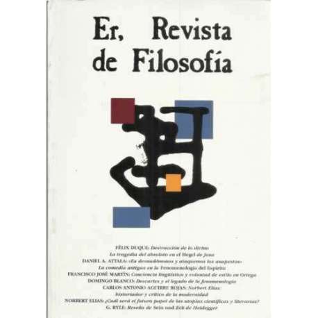Revista de Filosofía Sevilla/Barcelona, nº23