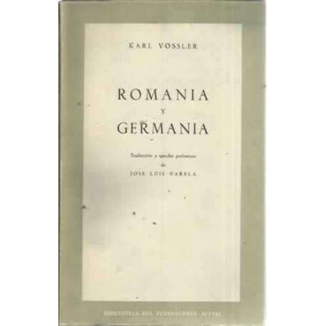 ROMANIA Y GERMANIA