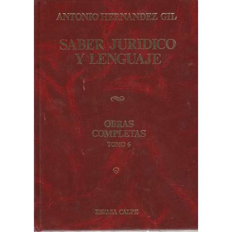 Saber jurídico y lenguaje