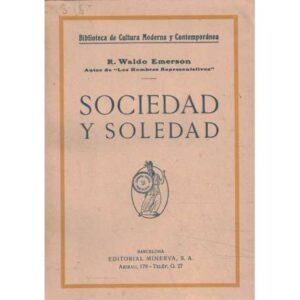 Sociedad y soledad