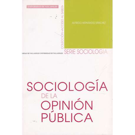 Sociología de la opinión pública
