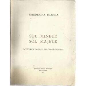 Sol mineur. Sol majeur. Frontispice original de Frans Masereel