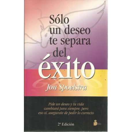 Sólo un deseo te separa del éxito. Pide un deseo y tu vida cambiará para siempre, pero eso sí, asegurate de pedir lo correcto