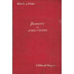Sumario de Letras y Ciencias