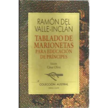 Tablado de marionetas para educación de príncipes