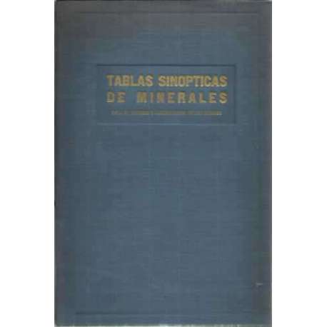 TABLAS SINÓPTICAS DE MINERALES PARA EL ESTUDIO Y CLASIFICACIÓN DE LOS MISMOS