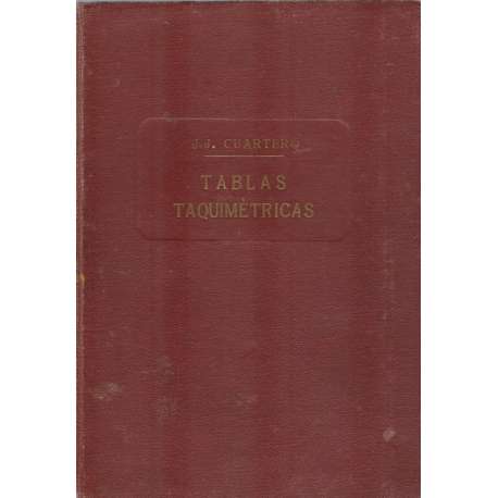 Tablas taquimètricas