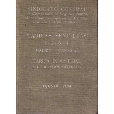 Tarifas sencillas 1-2-3-4 Madrid- Canarias