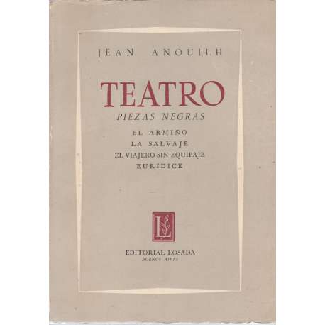 Teatro. Piezas negras