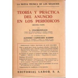 Teoría y práctica del anuncio en los periódicos (Segunda Parte)