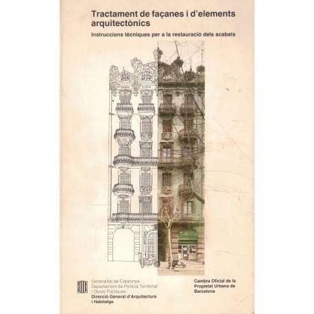 Tractament de façanes i d'elements arquitectònics
