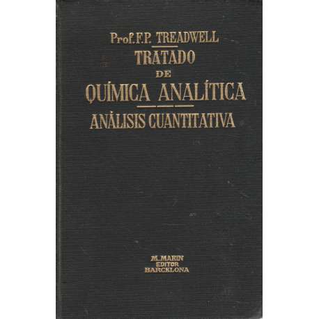 Tratado de química. Tomo II: Análitica cuantitativa