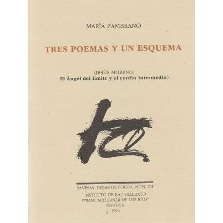 Tres poemas y un esquema