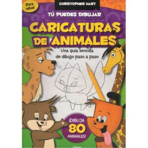 Tú puedes dibujar caricaturas de animales
