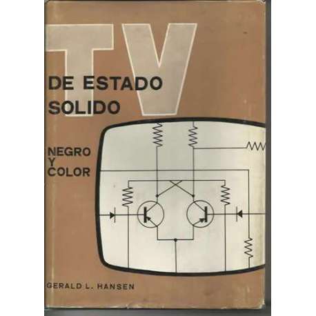 TV de estado sólido. Negro y color