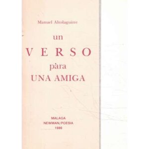 Un verso para una amiga