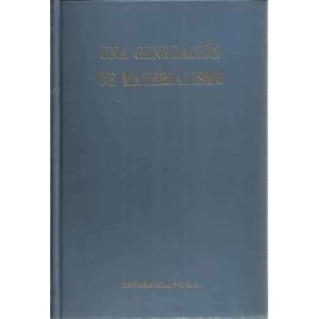 UNA GENERACIÓN DE MATERIALISMO (1871-1900)