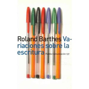 Variaciones sobre la escritura