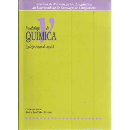 Vocabulario de química. Galego, español, inglés