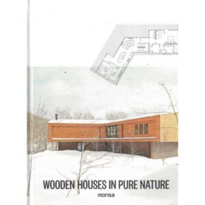 Wooden houses in pure nature