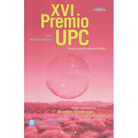 XVI Premio UPC. Novela corta de ciencia ficción