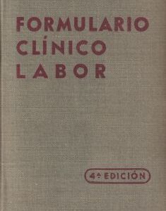 Formulario Clínico Labor: Guía Terapéutica de Bolsillo