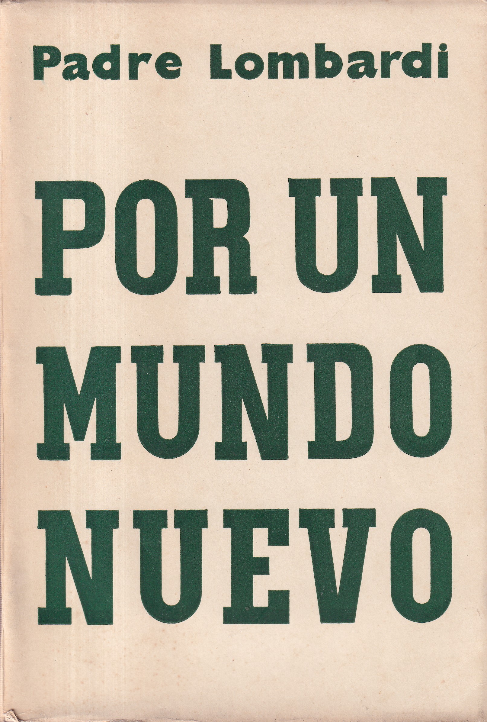 Por un mundo nuevo