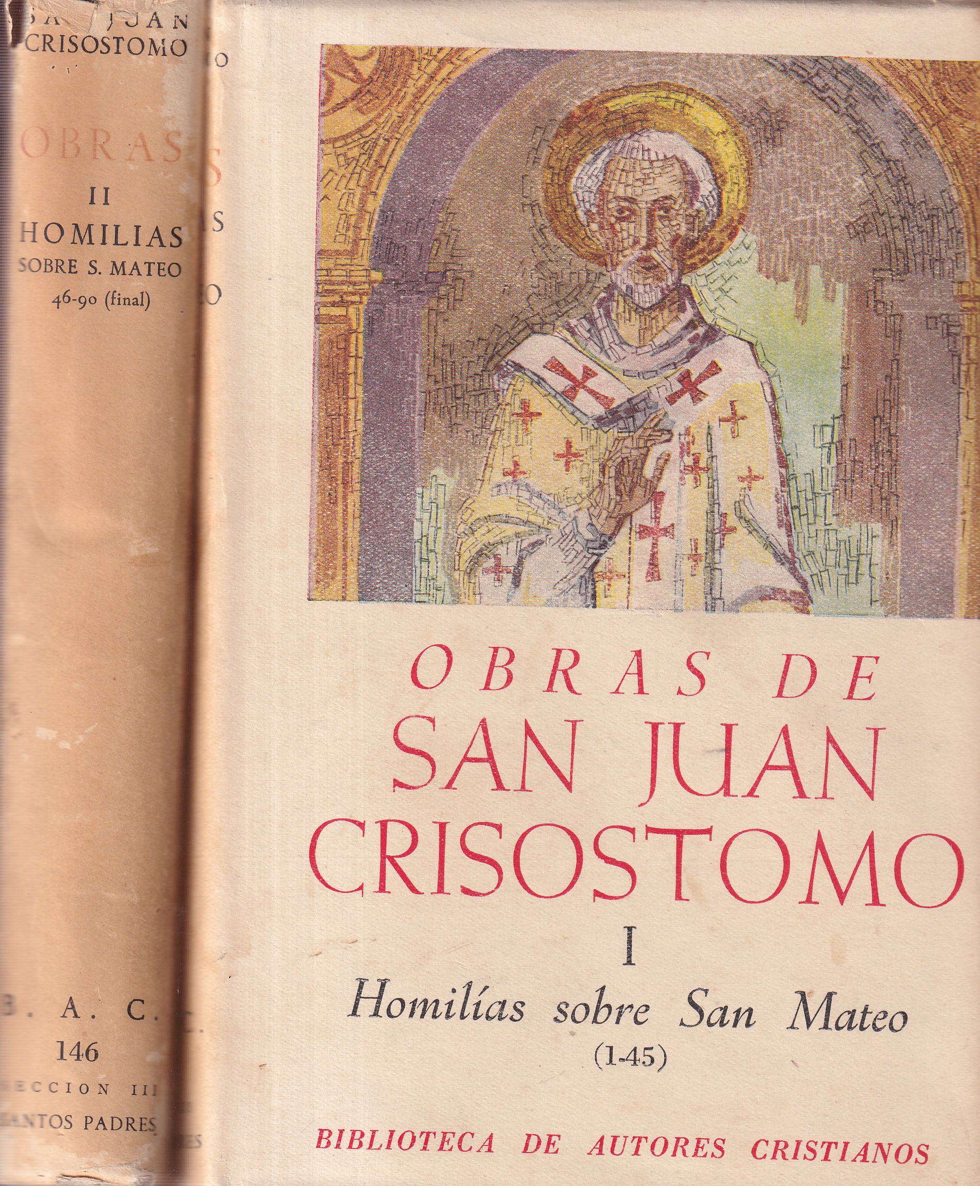 Obras de San Juan Crisótomo. II tomos