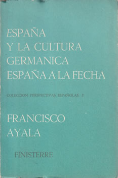 España y la cultura germánica. España a la fecha