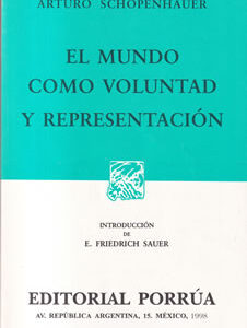 El mundo como voluntad y representación