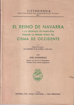 El Reino de Navarra y su obispado de Pamplona durante la primera época del Cisma de Occidente